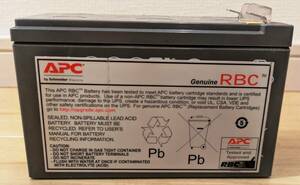 【中古】【ジャンク】UPS APC BE-750M2-JPバッテリー(RBC17J)