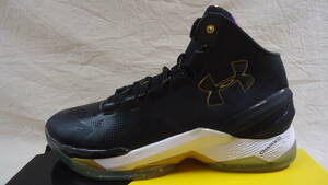 UNDER ARMOUR CURRY 2 LE 1280303-001 黒/金 US9.5 27.5cm UA SC GW アンダーアーマー カリー II おてがる配送ゆうパック 匿名配送