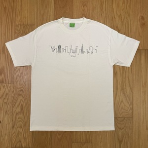 未使用 初期 HUF SKYLINE Tシャツ XL BENNY GOLD ハフ スカイライン ベニーゴールド