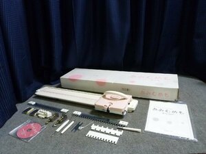 ▲ 美品 DLLES IN ドレスイン GK-370 あみむめも カンタン 編み機 元箱付 ▲