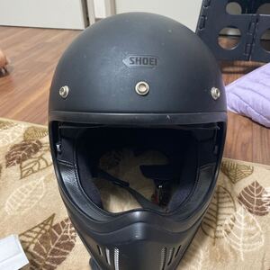 SHOEI ヘルメット マットブラックXL ゴーグルもつきます