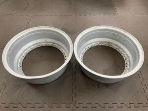 BBS 16inch 5.5J 純正 インナーバレル 2枚 カスタム軽、コンパクトカー リバレル等に BBS RS 5.5×16 inner barrels for sale