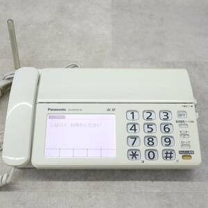 ◆発着信 通話OK USED｜FAX電話機 おたっくす パーソナルファクス｜Panasonic パナソニック KX-PD703-W ｜ホワイト ■P3879