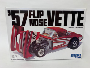 MPC 57 シボレー コルベット 1/25＊Hot Rod ホットロッド MOONEYES ギャッサー ガッサー ムーンアイズ AMT American Graffiti レベル