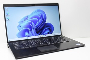 ノートパソコン Windows11 中古 VAIO Pro PK VJPK11C12N 14インチ 第8世代 Core i3 SSD256GB メモリ8GB Windows10 カメラ