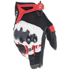 在庫あり alpinestars アルパインスターズ レディース STELLA SMX-R GLOVE ASIA カラー:BLACK WHITE BRIGHT RED(1304) サイズ:S