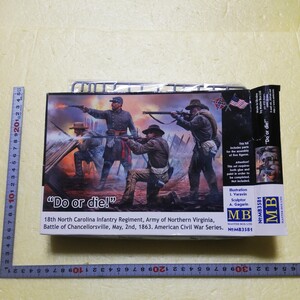 ☆地　1/35 マスターボックス　MASTER BOX 　Do or Die！アメリカ南北戦争　将兵５名　未組立　