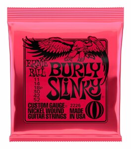 ★ERNIE BALL 2226 [11-52] BURLY SLINKY エレキギター弦★新品送料込/メール便