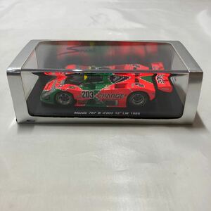 Spark 1/43 Mazda 767B 1989 #203 ミニカースポーツカーマツダ　[254]