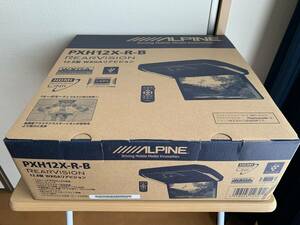 ALPINE アルパイン PXH12X-R-B プラズマクラスター技術搭載 12.8型WXGAリアビジョン 展示品