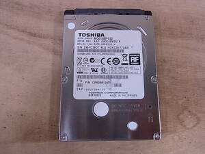 △C/002●東芝 TOSHIBA☆2.5インチHDD(ハードディスク)☆320GB SATA600 5400rpm☆MQ01ABF032☆中古品