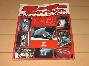 ◆即決◆モーターサイクリスト　臨時増刊　ぼくらのチューニングバイク ZⅡ CB900 750RS RZ250 SR500