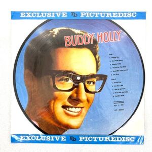 【輸入 ピクチャー盤】buddy holly バディ・ホリー Exclusive Picture Disc AR-30006 カラーディスク 1982年 LPレコード 12inch 動作未確認