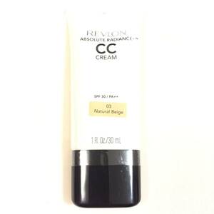 新品 ◆REVLON(レブロン) アブソルート ラディエンス＋カラーコレクタークリーム 03 NATURAL BEIGE (下地・ファンデーション)◆ CCクリーム