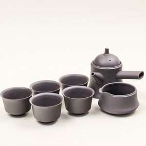 NREA 大倉陶園 ジェムストーンウェア 茶器揃い 7pcs 煎茶道具 茶杯 茶冷まし 急須 茶注ぎ 美品