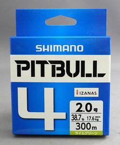 即決!!シマノ★ピットブル4 2.0号 300ｍ★新品 SHIMANO PITBULL