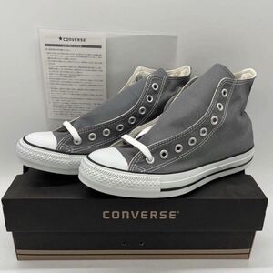 【26.5cm】新品 CONVERSE CANVAS ALL STAR HI CHARCOAL コンバース キャンバス オールスター ハイカット チャコール (1C988) 5086