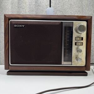 SONY ICF-9740 バンドホームラジオ 昭和レトロ ラジオ ソニー AM FM