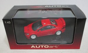 ■ AUTOart 1/43 プジョー 307 WRC プレーンボディ レッド オートアート ミニカー