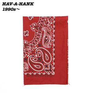 HAV-A-HANK BANDANA ③ 1990s 2000s Made in USA ハバハンク バンダナ 1990年代以降 アメリカ製