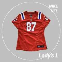 《NIKE NFL》ペイトリオッツ　グロンコウスキー　アメフトシャツ　レディース