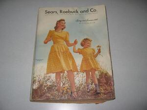 米国　Sears　シアーズカタログ　１９４２年 春夏号　昭和１７年