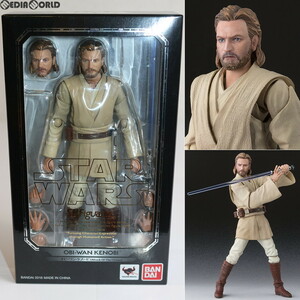 【中古】[FIG]S.H.Figuarts(フィギュアーツ) オビ=ワン・ケノービ(ATTACK OF THE CLONES) STAR WARS(スター・ウォーズ) 完成品 可動フィギ