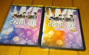 ・●CNBLUE SPECIAL 全2枚 vol.1、2 「韓国のロックバンドを記録したドキュメンタリー・DVD2巻」　レンタル落ちDVD