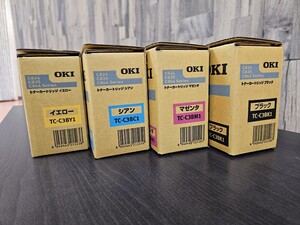 トナーカートリッジ☆OKI☆各1本☆新品未開封品☆TC-C3BK1☆TC-C3BM1☆TC-C3BC1☆TC-C3BY1☆札幌