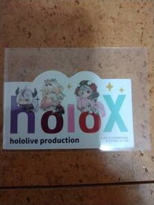 ホロライブ モバイルステッカーコレクション Vol.1 シークレット holoX ラプラス 風真いろは 博衣こより 沙花叉クロヱ 鷹嶺【同梱可能】