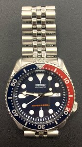 【5AH立11014E】1円スタート★SEIKO★セイコー★ダイバーズウォッチ★自動巻き★メンズ腕時計★アナログ★7S26-0020★稼働★