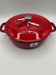 新品　ストウブ staub ブレイザー ソテーパン 24cm チェリー　【241228-04】