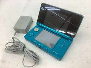 任天堂 ニンテンドー3DS本体/アクアブルー CTR-001 動作確認済/初期化済 中古品 ACB