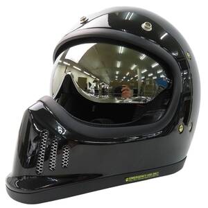 【美品】1,000円～ SHOEI ショウエイ EX-ZERO フルフェイスヘルメット ブラック系 サイズXL (61cm) PSCマーク無し バイク [M6233] 