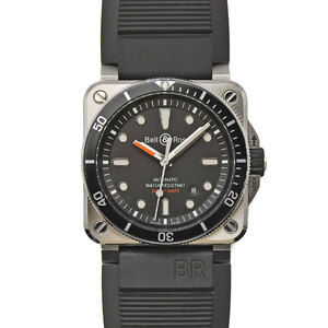 Bell＆Ross ベル＆ロス BR03-92 Diver ダイバー オートマティック BR0392-D-BL-ST/SRB 自動巻 300m防水 メンズ 紳士用 男性用 腕時計 中古