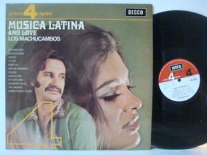 LP★LOS MACHUCAMBOS/Musica Latina & Love(ラテン/UK DECCA ORG