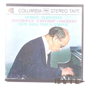 1TS18◆オープンリールテープ7号 4トラ19cm/s]ベートーヴェン 皇帝 再生未確認/4トラック Beethoven Emperor Concerto クラシック 送:YP/60