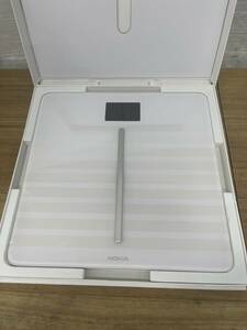 送料無料S87484ノキア スマート体重計 Wi-Fi/Bluetooth対応 心拍数&体組成計 Nokia Withings Body Cardio Scale WBS04 ホワイト