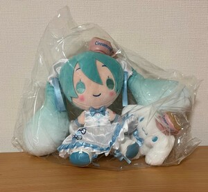 初音ミク 伊勢丹 コラボ シナモロール シナモン ぬいぐるみ HatsuneMiku VOCALOID サンリオ