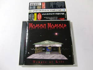 中古　国内盤　帯付ＣＤ　「TEMPLE OF LIFE 」 MOAHNI MOAHNA モア二 モアナ テンプル オブ ライフ　　盤面・再生良好　送料185円