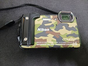 Nikon COOLPIX W300 防水 デジタルカメラ 迷彩柄