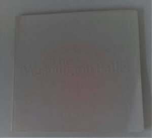 【☆JNー0411】★中古品★パンフレット★The Washington Ballet 1984年 初来日公演プログラム ワシントンD.C. バレエ☆HY