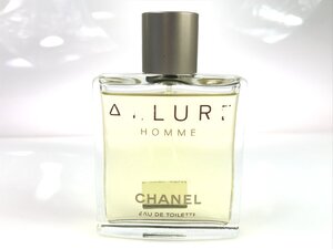 シャネル　CHANEL　ALLURE　HOMME　アリュール　オム　オードトワレ　スプレー　100ml　残量：9割　YK-5866