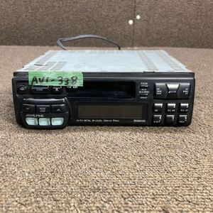 AV1-338 激安 カーステレオ ALPINE 7514J FM/AM カセット テープデッキ 通電未確認 ジャンク