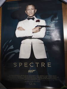 007 ポスター SPECTRE ダニエルクレイグ ジェームズボンド poster Daniel Craig James Bond 