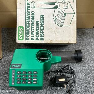 【DD888】RCBS POWDERMASTER ELECTRONIC POWDER DISPENSER パウダーディスペンサー 現状品