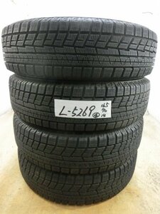 L-5269 中古スタッドレス ヨコハマ アイスガード iG60 165/70R14 81Q (4本)