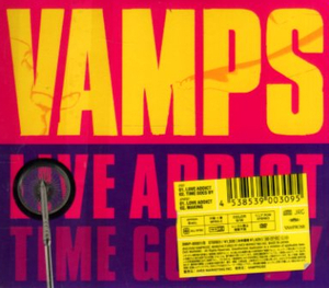 □ VAMPS / HYDE ( L`Arc-en-Ciel ) とK.A.Z ( OBLIVION DUST ) [ LOVE ADDICT / TIME GOES BY ] USED 初回盤 CD+DVD 即決 送料サービス ♪