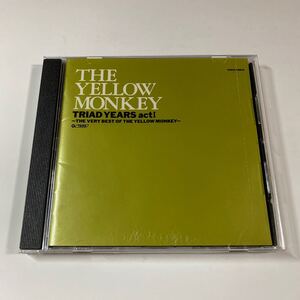 THE YELLOW MONKEY 1CD「TRIAD YEARS act I-THE VERY BEST OFTHE YELLOW MONKEY-」