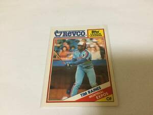 88 Topps ティム レインズ Tim Raines #5